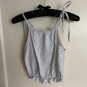 NWOT - BRANDY MELVILLE Pin Stripe Crop Top